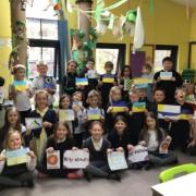 East Linton Primary School's primary four class wrote letters to the Prime Minister about the war in Ukraine
