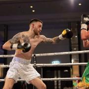 Robbie Graham won first pro welterweight fight against Gary Maguire, from Castlemilk, on April 1 at the Crowne Plaza Hotel in Glasgow, winning 40-36 on points after four rounds.