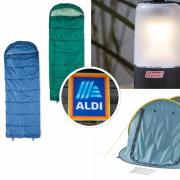 Tents, sleeping bags, BBQS and more: Everything you need for festival season from Aldi (Aldi/PA)