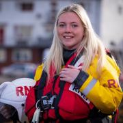 Jodi Fairbairn has continued the family tradition by joining the Dunbar RNLI. Picture: Nick Mailer