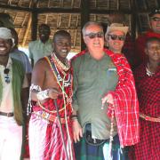Graeme Forbes-Smith is a respected member of the local Maasai community