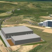 Plans for a converter station (left of the picture) alongside the existing Energy Recovery Facility (ERF) are now with East Lothian Council