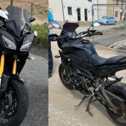 The black Yamaha Tracer 900 motorbike was stolen from an address at Appleby Drive, Macmerry