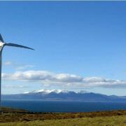 Belltown Power has proposed an onshore wind farm on Newlands Hill.