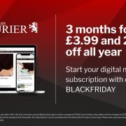 Black Friday offer: Save £££s on a subscription to the Courier website!
