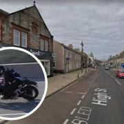 Tranent and Elphinstone community councillor Robert McNeill said a biker was regularly doing wheelies along Tranent High Street. Image: Google Maps