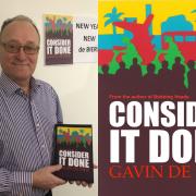 Gavin De Bier and his new novel Consider it Done