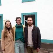 Sophie Sleigh, Robyn Wade and Christopher Sleigh are hoping to transform the former West Barns Inn