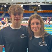 Luke Hornsey and India Marshall were in impressive form in Glasgow