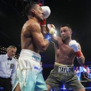 Josh Taylor lost to Teofimo Lopez in Madison Square Gardens on Saturday night. Image: AP Photo/Frank Franklin II
