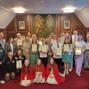 The winners of the Dunbar Community Council awards last year