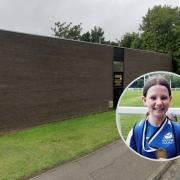 Phoebe Hamilton has been in superb form on the squash court. Main image: Google Maps