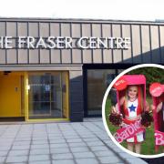 Barbie will be shown at The Fraser Centre tonight and tomorrow. Inset: Two youngsters dressed as the character at the Musselburgh Festival