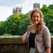 Academic Megan Olshefski retraced the steps of thousands of 17th-century Scottish prisoners-of-war who were put through a 100-mile death march from Dunbar to Durham. Image: Geoff Kitson/Freemen of Durham/PA Wire