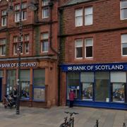 Dunbar's Bank of Scotland branch is due to close this year