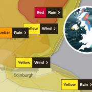 A yellow weather warning will impact the county from tomorrow. Image: Met Office