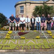 East Lothian Council's plant nursery has been involved in several stunning displays, including this one in Dunbar