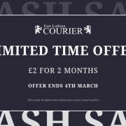 Courier readers can subscribe for just £2 for 2 months in our flash sale