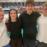 Eva Kay, Zara Krawiec, Ismail Shalaby and Ross Anderton brought home a total of 11 medals