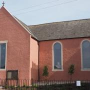 The art exhibition takes place at Dunbar's Harbour Chapel