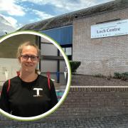 Loch Centre, Tranent. Inset: Julia Tayor, TASC head coach