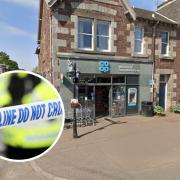 Police were called out to East Linton's Co-op store. Main image: Google Maps