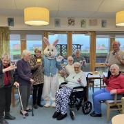 The Easter Bunny stopped off at Tranent Day Care Centre