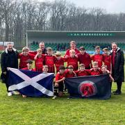 North Berwick FC U13s Holland Easter Cup winners