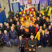 RNLI volunteers - on and off-shore - had a busy 2023. Image: RNLI/Tom Kerley