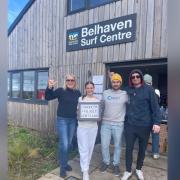 Carol Leman Cornelius, Lucy Young, Davide Mantovani and Chris Kearsley are getting ready to take on adrenaline-filled fundraising challenge for The Wave Project