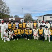 Members of Tranent and Preston Village Cricket Club and Holy Cross Cricket Club came together to remember Aiden Hoenigmann
