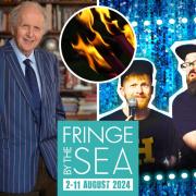 A torchlight procession, Alexander McCall Smith (left, image: Kirsty Anderson) and The Mighty Kids Beat Box Comedy Show are coming to Fringe by the Sea