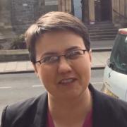 Scottish Conservatives leader Ruth Davidson was in North Berwick today