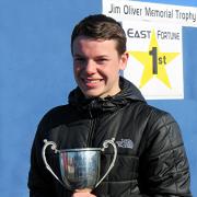 Lewis Paterson won the Jim Oliver trophy. Image Sylvia Beaumont