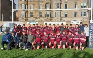 Murrayfield awaits for this group of North Berwick youngsters