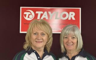 Janet Fairnie and Mags Thomson came agonisingly close to national glory